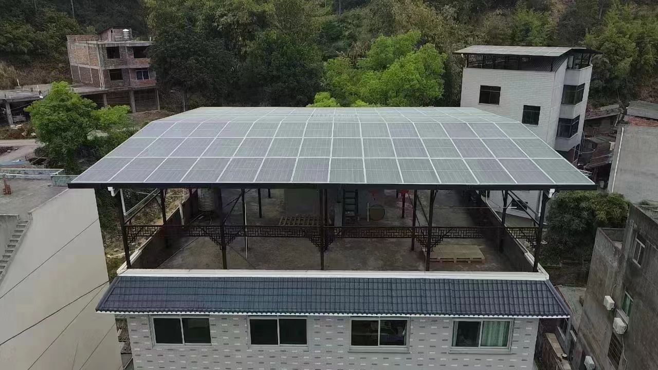 瓦房店15kw+10kwh自建别墅家庭光伏储能系统